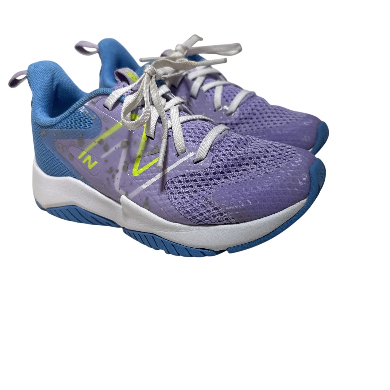 New Balance Kids' Rave Run V2 Lace-Up Running Shoes Size 13